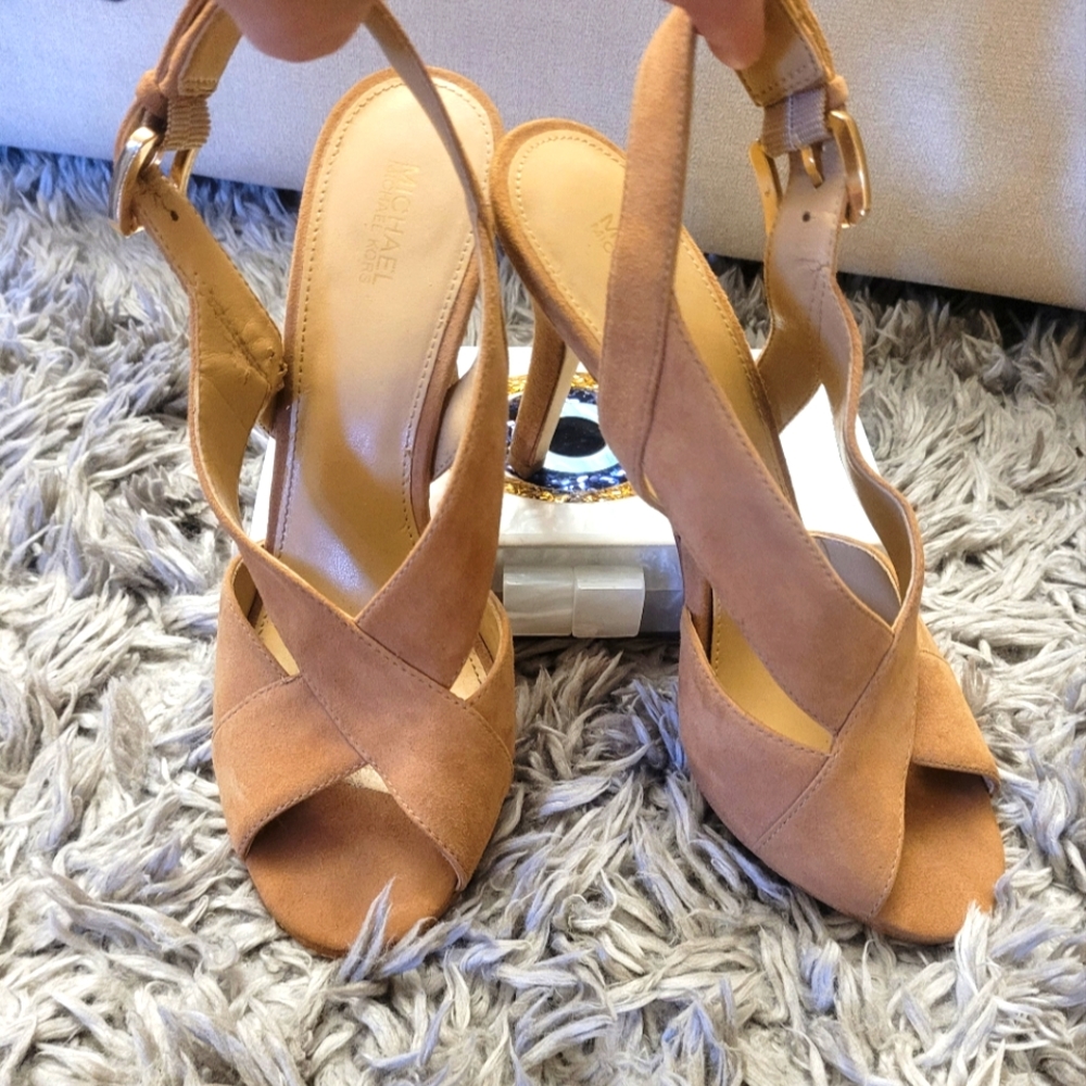Michael Kors Heels S8.5 Open-Toe/Sling Back